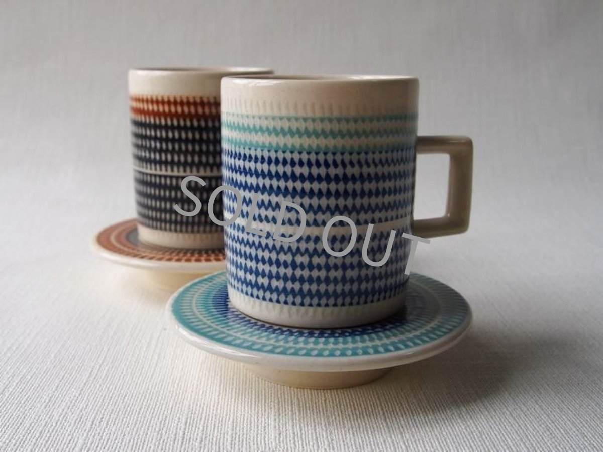 画像2: TOKI T-KAMNA　カップ＆ソーサー ペア S　美濃焼 (2)