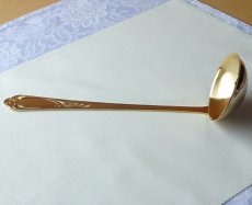画像2: ドイツ ゾーリンゲン SBS社　レードル 　23/24K 18-10ロココ (2)
