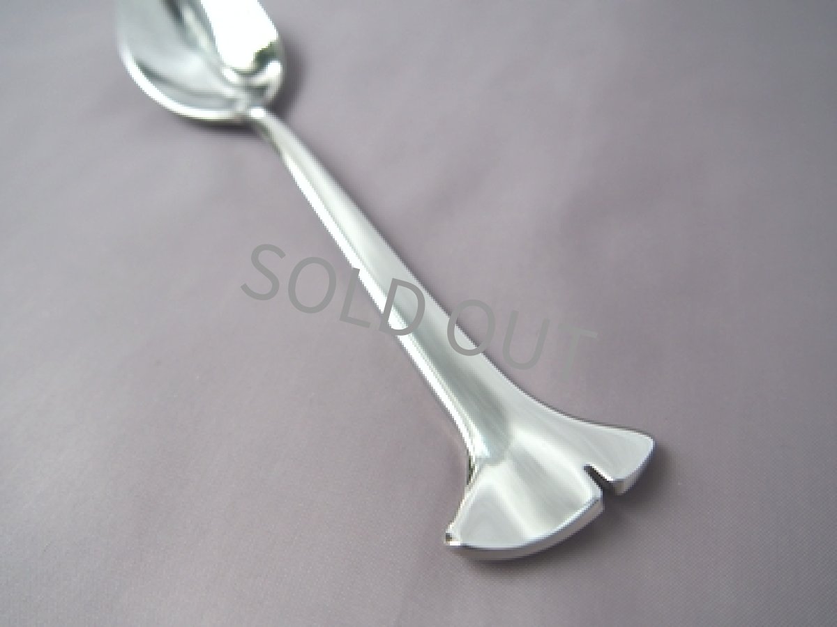 画像10: 資生堂 アンジェラ・カミングス　カトラリー4点セット　銀杏 花椿会 (10)