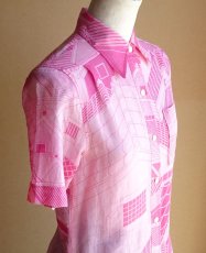 画像21: HANAE MORI/ハナエモリ ヴィンテージシャツ 瓦 9号 【送料込み】 (21)