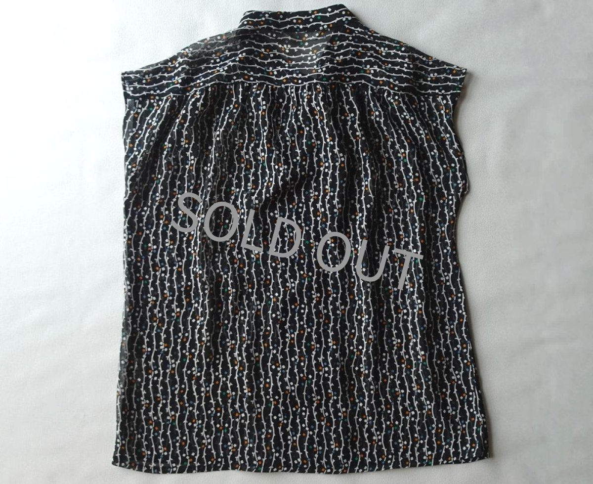 画像14: ナイガイ/ ボウタイ付き ブラウス 黒 9号【送料込み】 (14)