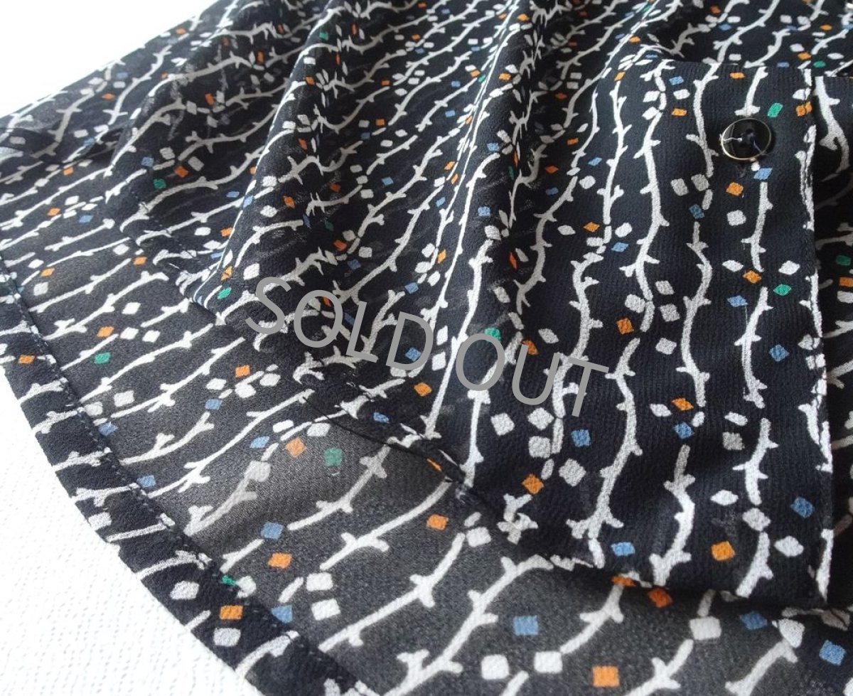 画像16: ナイガイ/ ボウタイ付き ブラウス 黒 9号【送料込み】 (16)