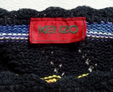 画像20: KENZO/ケンゾー マルチボーダーニット 綿シルク M エルカ品 1990's 【送料600円】 (20)