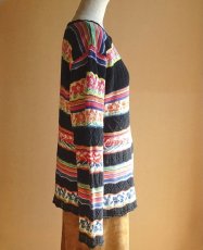 画像3: KENZO/ケンゾー マルチボーダーニット 綿シルク M エルカ品 1990's 【送料600円】 (3)