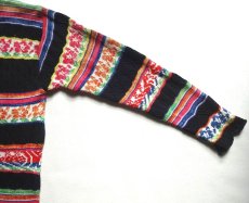 画像11: KENZO/ケンゾー マルチボーダーニット 綿シルク M エルカ品 1990's 【送料600円】 (11)