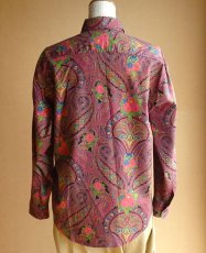 画像26: KENZO Jeans/ケンゾー ジーンズ 花柄シャツ 綿  ピンク レディースＦ 【送料込み】 (26)