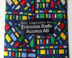 画像5: ERICSSON/エリクソン ネクタイ シルク 幾何学模様 【送料込み】 (5)