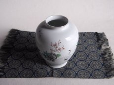 画像5: 深川製磁　花瓶 鶴文　丈19.5cm (5)