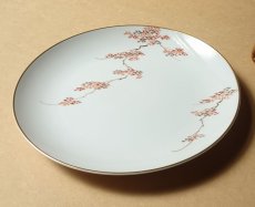 画像3: 深川製磁　盛り皿　紅葉 金彩  25.2cm (3)