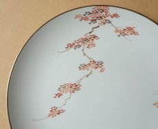 画像4: 深川製磁　盛り皿　紅葉 金彩  25.2cm (4)