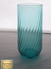 画像1: アルク　リュミナルク タンブラー　緑 強化ガラス (1)