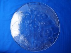 画像8: 猫家族のガラス大皿 34cm　Gump's サンフランシスコ (8)