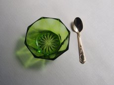 画像10: 曽我ガラス 　硝子小鉢　夕顔 11.5cm 緑 (10)