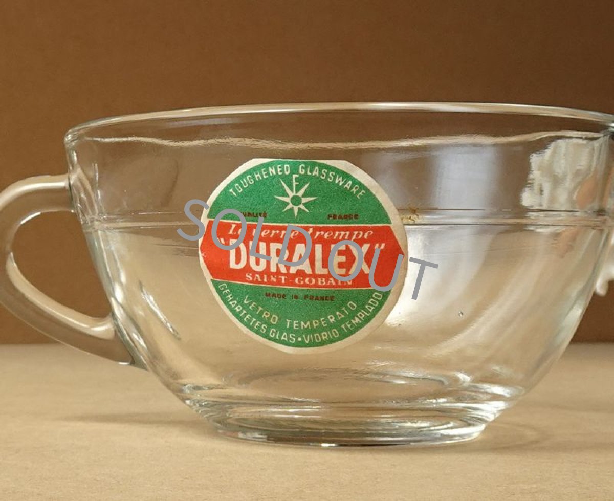 画像11: サンゴバン製 デュラレックス カップ＆ソーサー gigogne 強化ガラス (11)