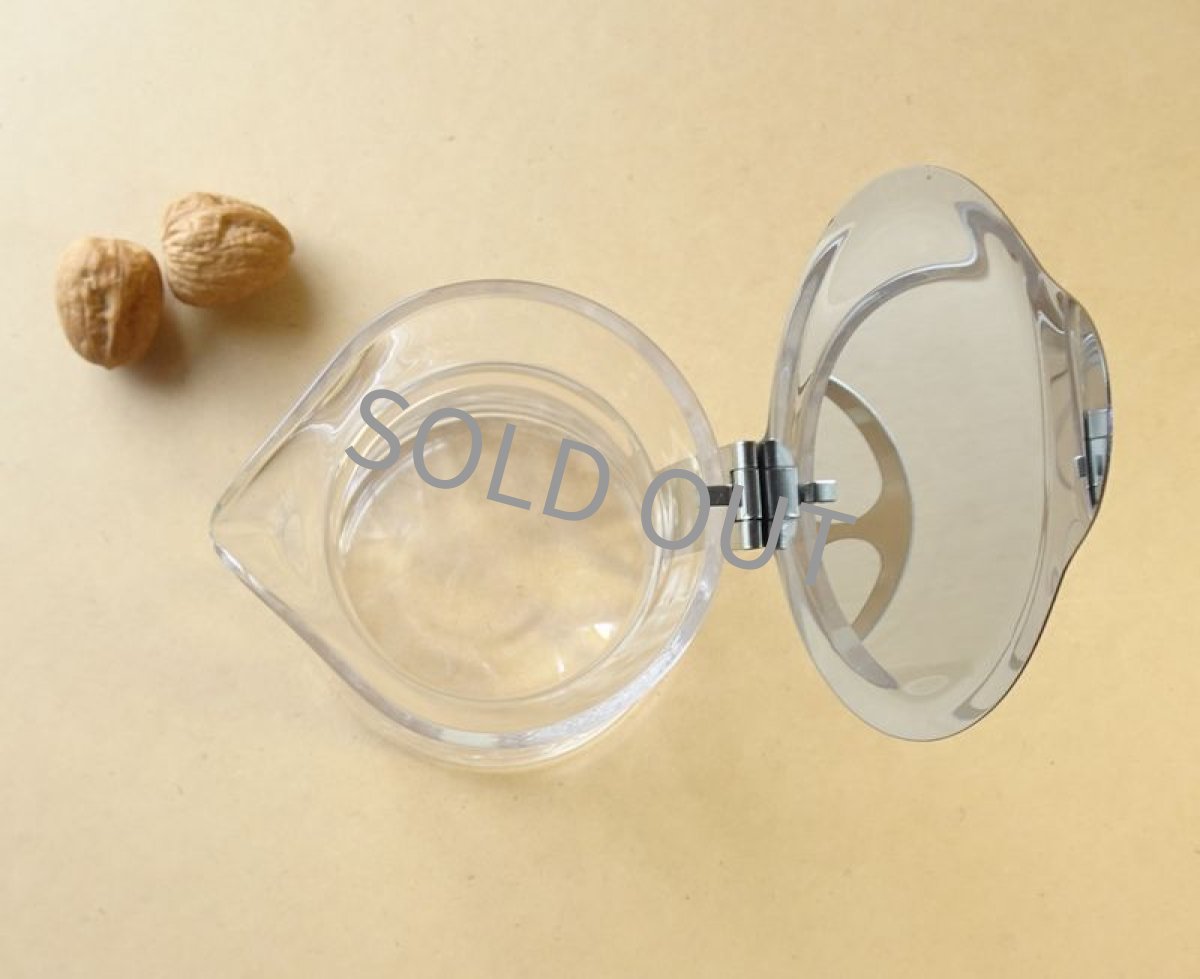 画像13: テーブルウェア　ガラス水差し ピッチャー 矢来カット 昭和レトロ (13)