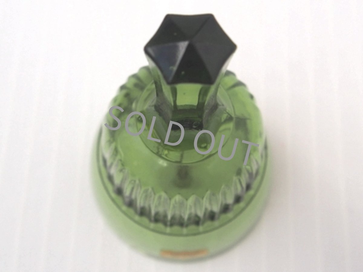 画像5: ノリタケ クリスタル　ハンドベル 緑 (5)