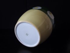 画像7: ノリタケ ヤジロベー印　火鉢 緑地白菊 丈約23cm(2) (7)