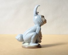 画像5: Lladro/リヤドロ バニーボーイとワイルドフラワー blue 廃番 (5)