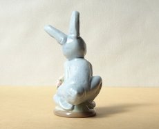画像6: Lladro/リヤドロ バニーボーイとワイルドフラワー blue 廃番 (6)