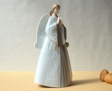 画像7: Lladro/リヤドロ　天使の祈り カンタータ tree topper/blue 廃番 (7)
