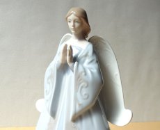 画像8: Lladro/リヤドロ　天使の祈り カンタータ tree topper/blue 廃番 (8)