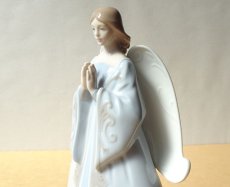 画像9: Lladro/リヤドロ　天使の祈り カンタータ tree topper/blue 廃番 (9)