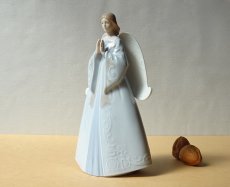 画像3: Lladro/リヤドロ　天使の祈り カンタータ tree topper/blue 廃番 (3)