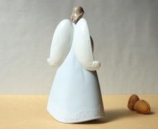 画像6: Lladro/リヤドロ　天使の祈り カンタータ tree topper/blue 廃番 (6)