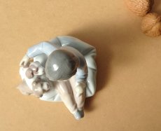 画像13: Lladro/リヤドロ　少年と子犬 blue 廃番 (13)