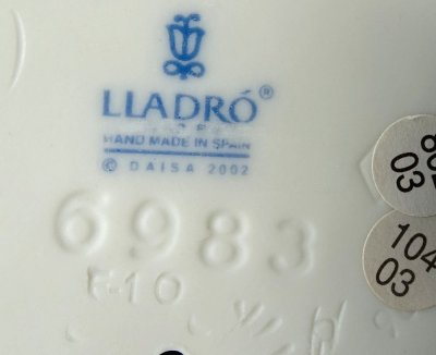 画像1: Lladro/リヤドロ　少年と子犬 blue 廃番