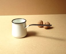 画像21: ホーロー ミルクパン　鍋 昭和レトロ 200ml 琺瑯  (21)