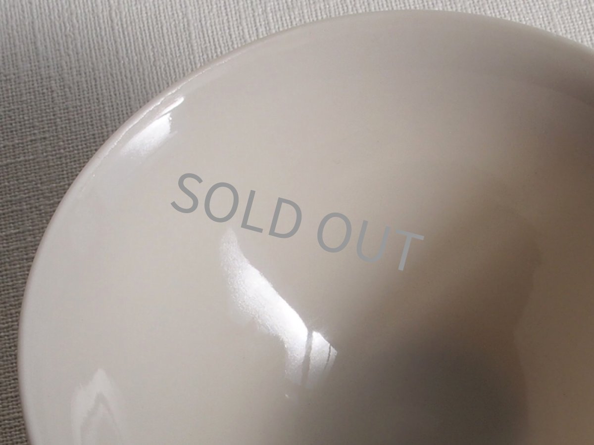 画像6: 香蘭社　飯椀　象牙色 黒 (6)