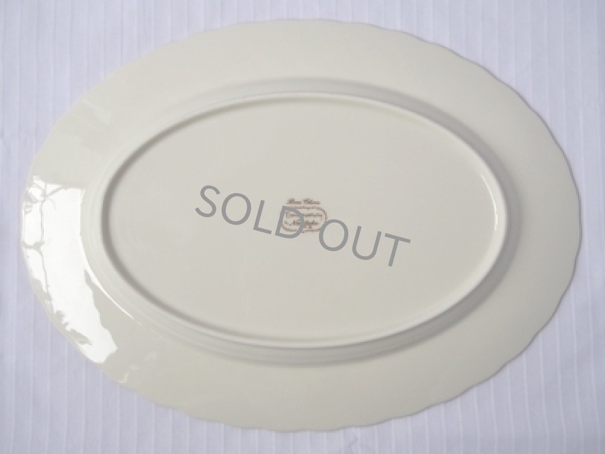 画像6: ノリタケ contemporary　多用途皿　アイボリー金彩 22.5cm (6)