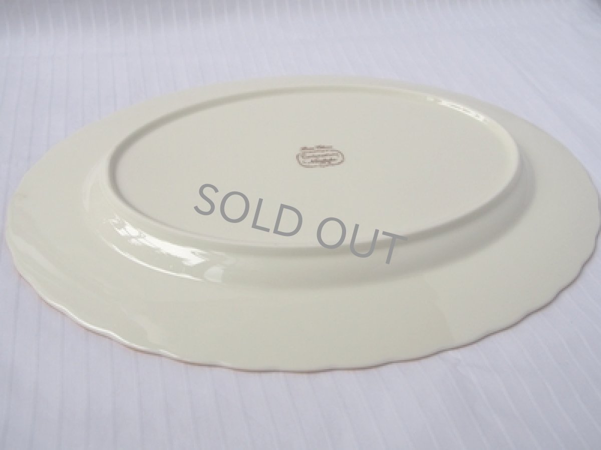 画像4: ノリタケ contemporary　多用途皿　アイボリー金彩 22.5cm (4)