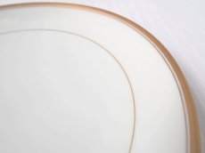 画像3: ノリタケ ヤジロベー印 日本陶器会社　取り皿ケーキ皿　金彩2ライン 19.5cm 戦前 (3)