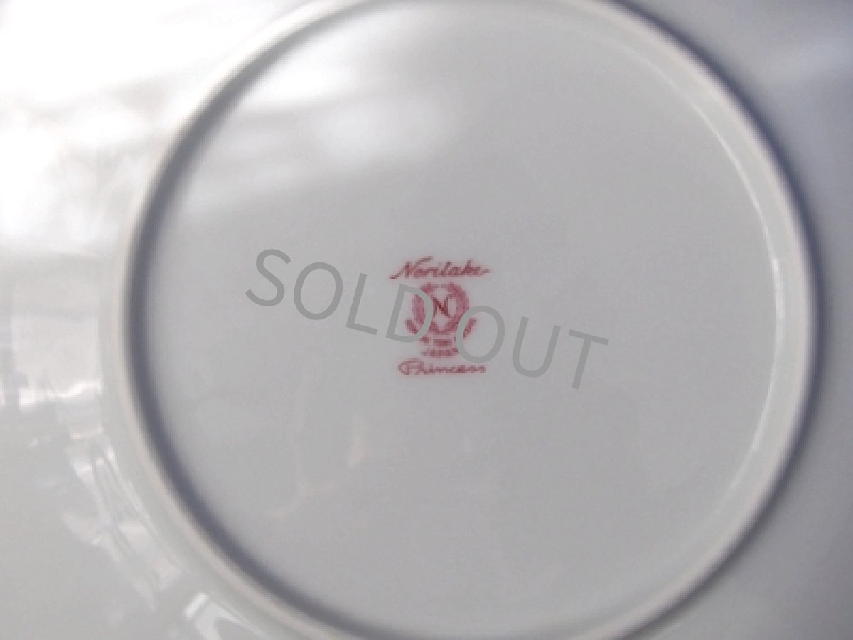 画像7: プレミアノリタケ Princess　ケーキ皿 小花 21cm (7)