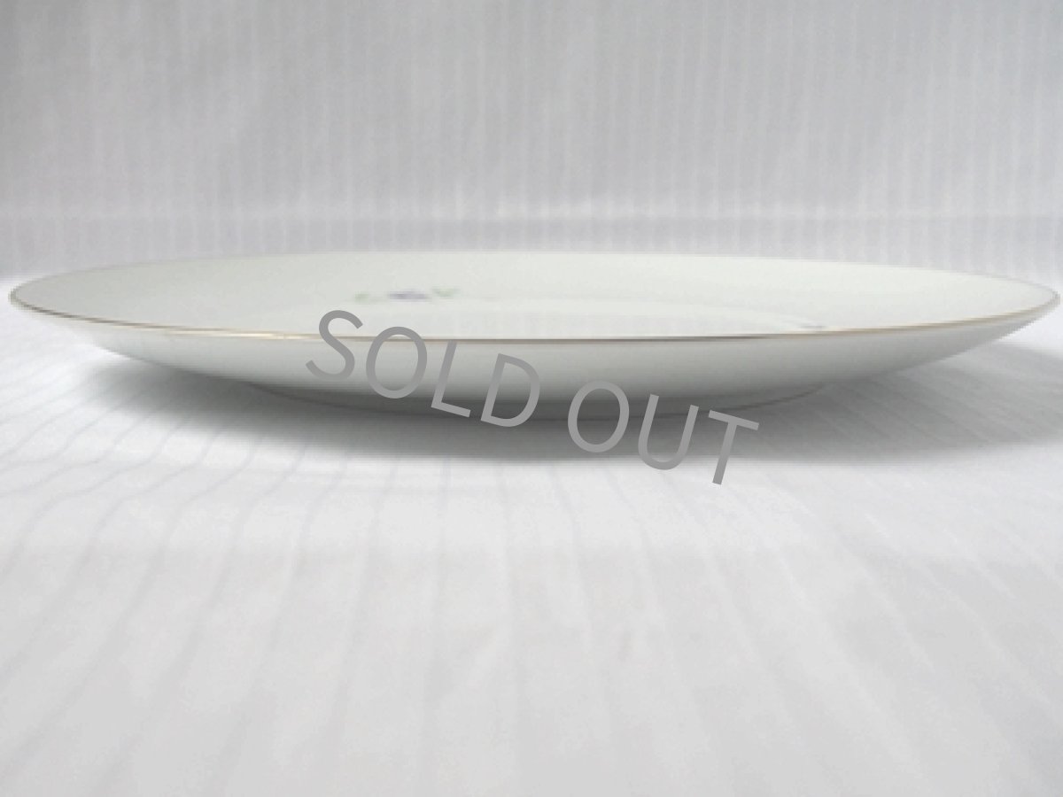 画像3: プレミアノリタケ Fantasy　ディナー皿　紫バラ 27cm  (3)