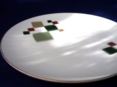 画像3: プレミアノリタケ　ディナー皿　絣  27cm  (3)