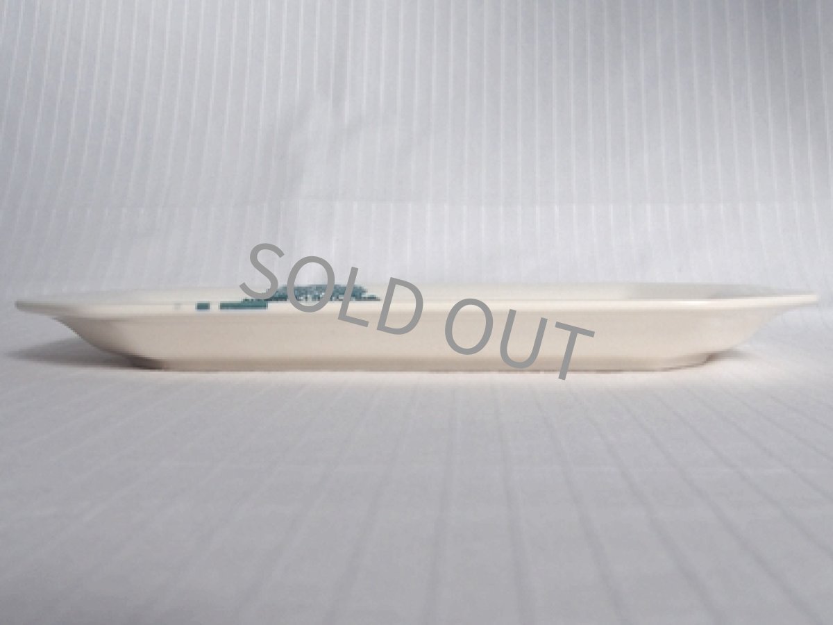 画像5: ノリタケ クラフトーン硬質陶器  WoodField 角皿 16cm 樹木 (5)