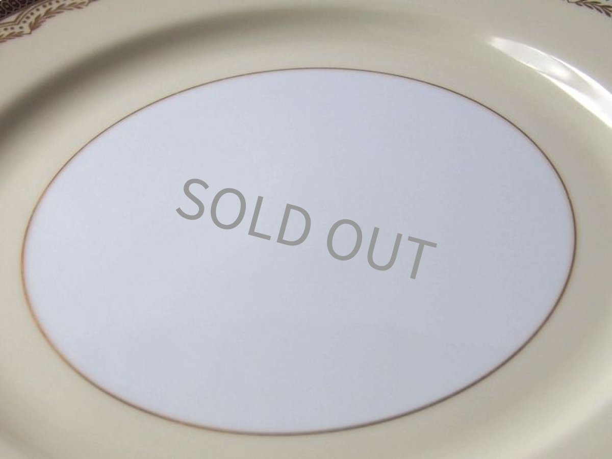 画像7: ノリタケ Ｍ印　ディナー皿　ヴァレリー 金彩 25.5cm(1) (7)