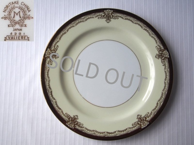 SHOP偶然と必然の間 NORITAKE CHINA DINNER PLATE VINTAGE VALIERE(2)
