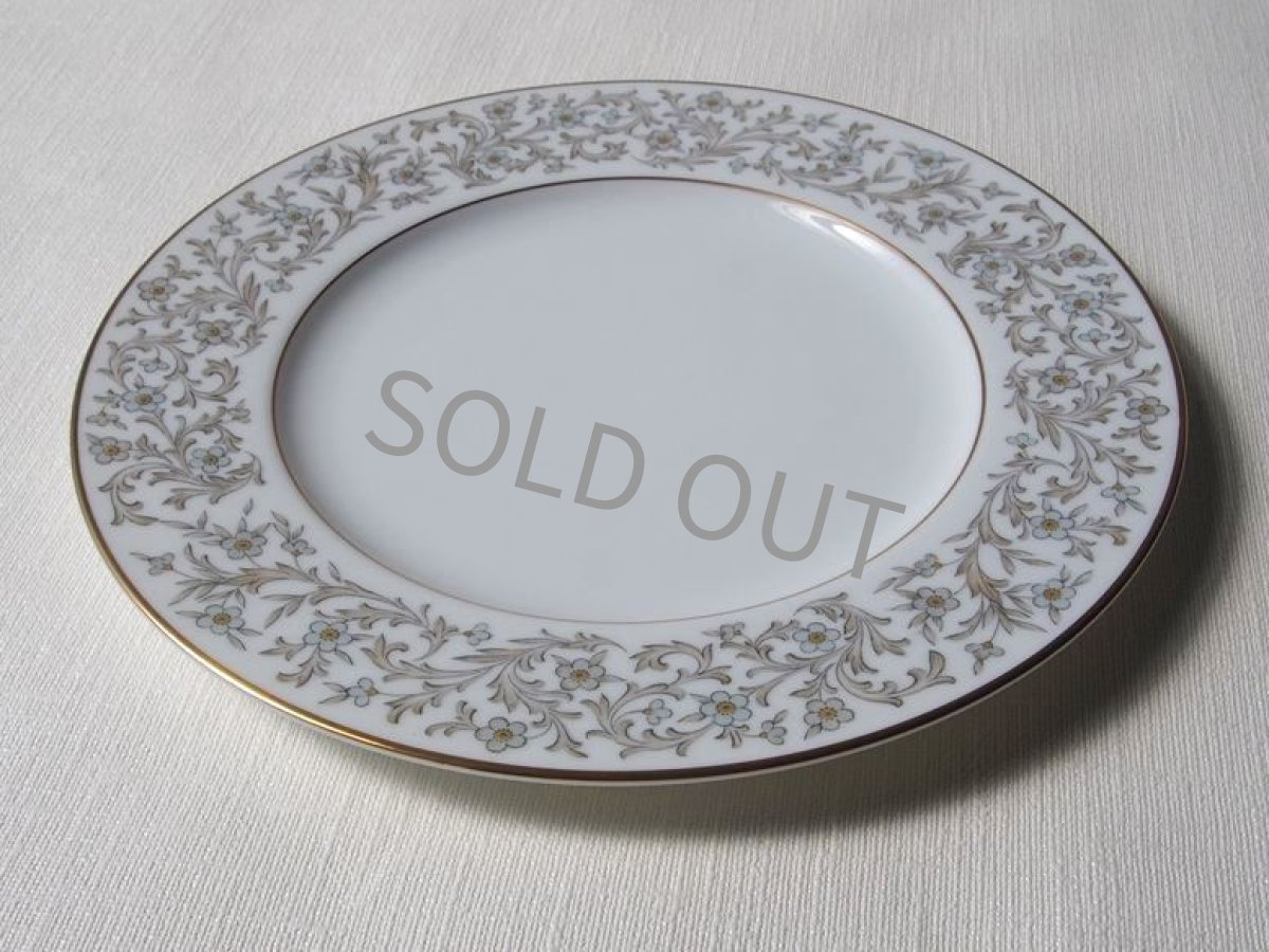画像5: プレミアノリタケ　ケーキ皿　小花文様 21cm (5)