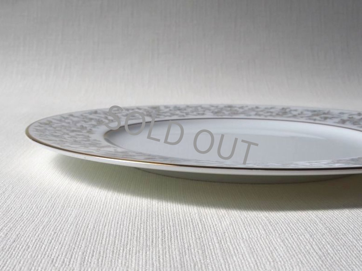 画像8: プレミアノリタケ　ケーキ皿　小花文様 21cm (8)