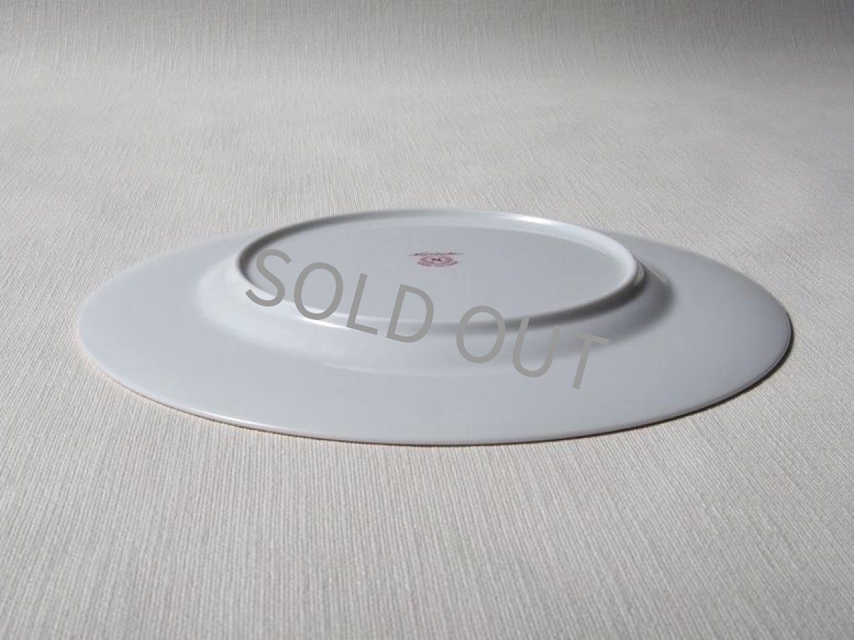 画像10: プレミアノリタケ　ケーキ皿　小花文様 21cm (10)