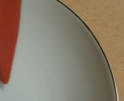 画像1: プレミアノリタケ　パン皿　レトロモダン 15cm