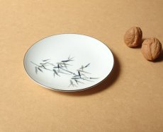 画像4: プレミアノリタケ パン皿 竹 ペールカラー 15cm (4)