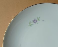 画像3: プレミアノリタケ Fantasy　ディナー皿　紫バラ 27cm (3)