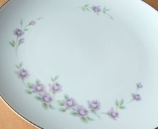 画像9: プレミアノリタケ Fantasy　ディナー皿　紫バラ 27cm (9)