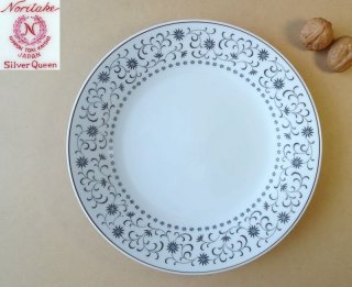 SHOP偶然と必然の間 NORITAKE SILVER QUEEN PLATE 18cm 昭和レトロ