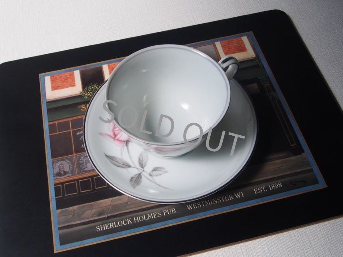 画像3: ノリタケ カップ＆ソーサー rosemarie (3)